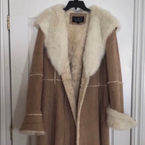 utex design suede coat